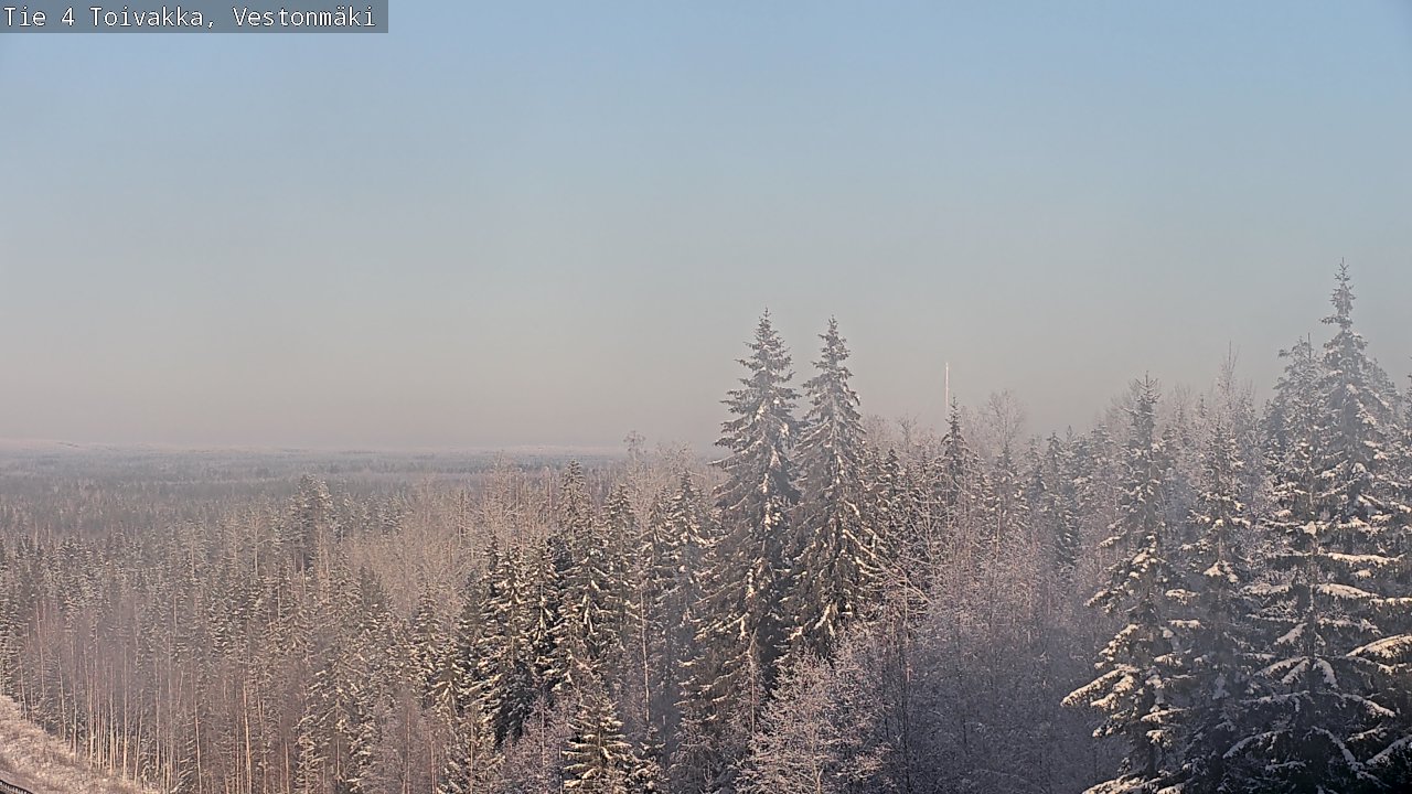 Weather Camera Image Road 4 Toivakka, Vestonmäki, Toivakka, Keski-Suomi