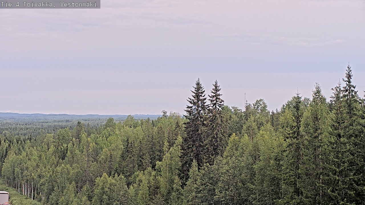 Weather Camera Image Road 4 Toivakka, Vestonmäki, Toivakka, Keski-Suomi