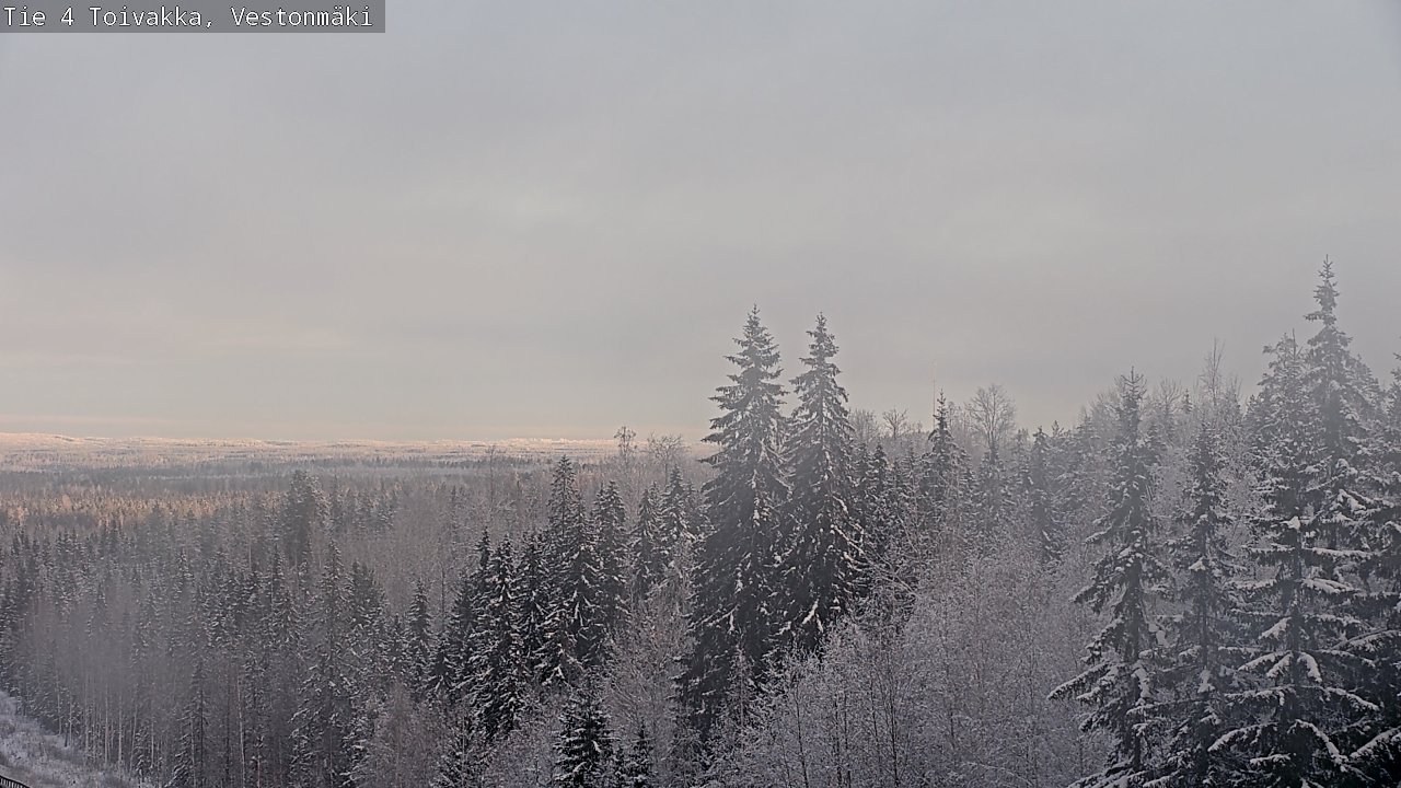 Weather Camera Image Road 4 Toivakka, Vestonmäki, Toivakka, Keski-Suomi