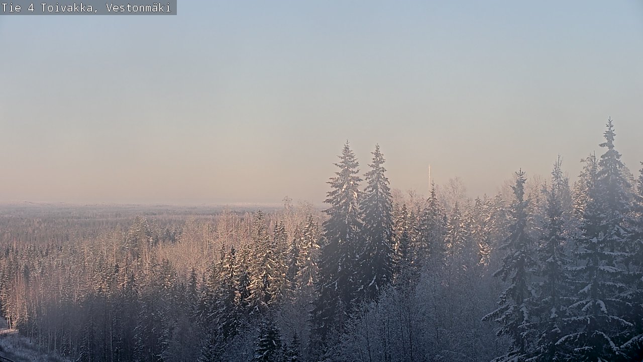 Weather Camera Image Road 4 Toivakka, Vestonmäki, Toivakka, Keski-Suomi