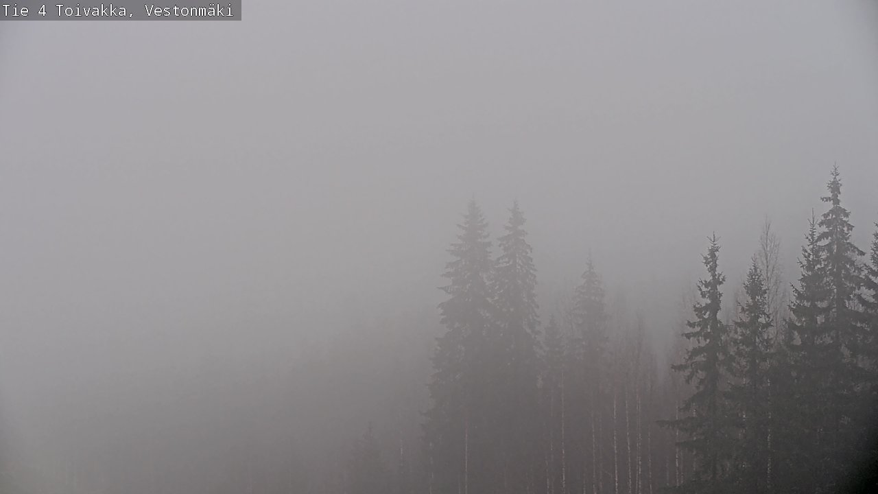 Weather Camera Image Väg 4 Toivakka, Vestonmäki, Toivakka, Keski-Suomi