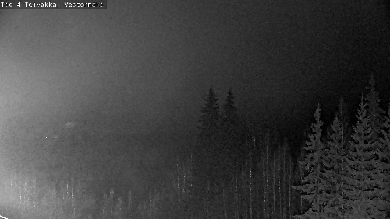 Weather Camera Image Väg 4 Toivakka, Vestonmäki, Toivakka, Keski-Suomi