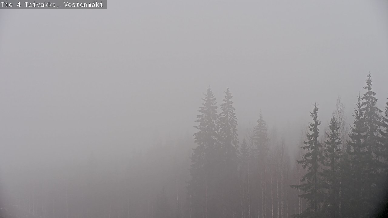 Weather Camera Image Väg 4 Toivakka, Vestonmäki, Toivakka, Keski-Suomi