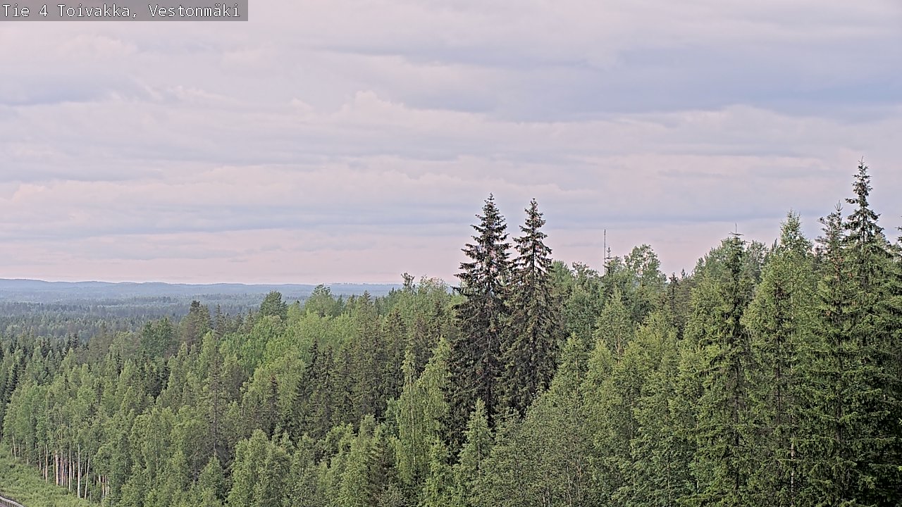 Kelikamerat Kuva Tie 4 Toivakka, Vestonmäki, Toivakka, Keski-Suomi