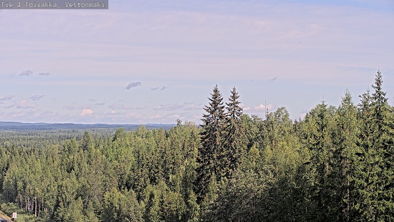 Kelikamerat Kuva Tie 4 Toivakka, Vestonmäki, Toivakka, Keski-Suomi