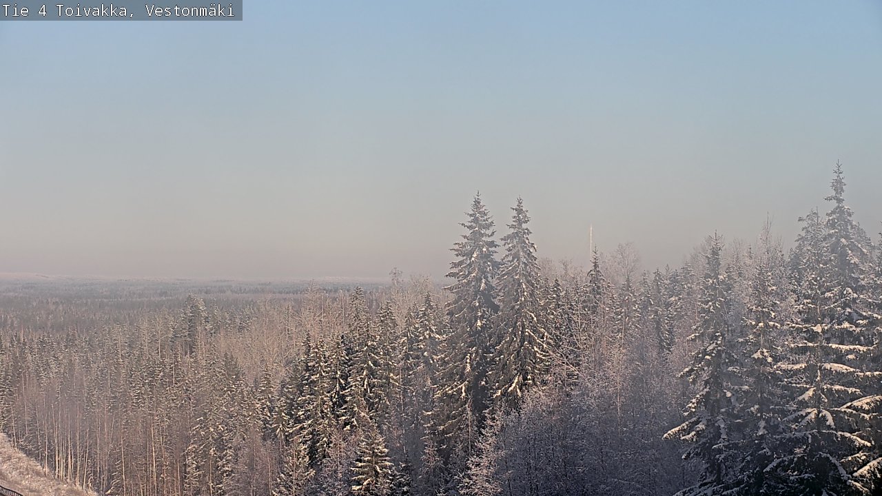 Weather Camera Image Road 4 Toivakka, Vestonmäki, Toivakka, Keski-Suomi