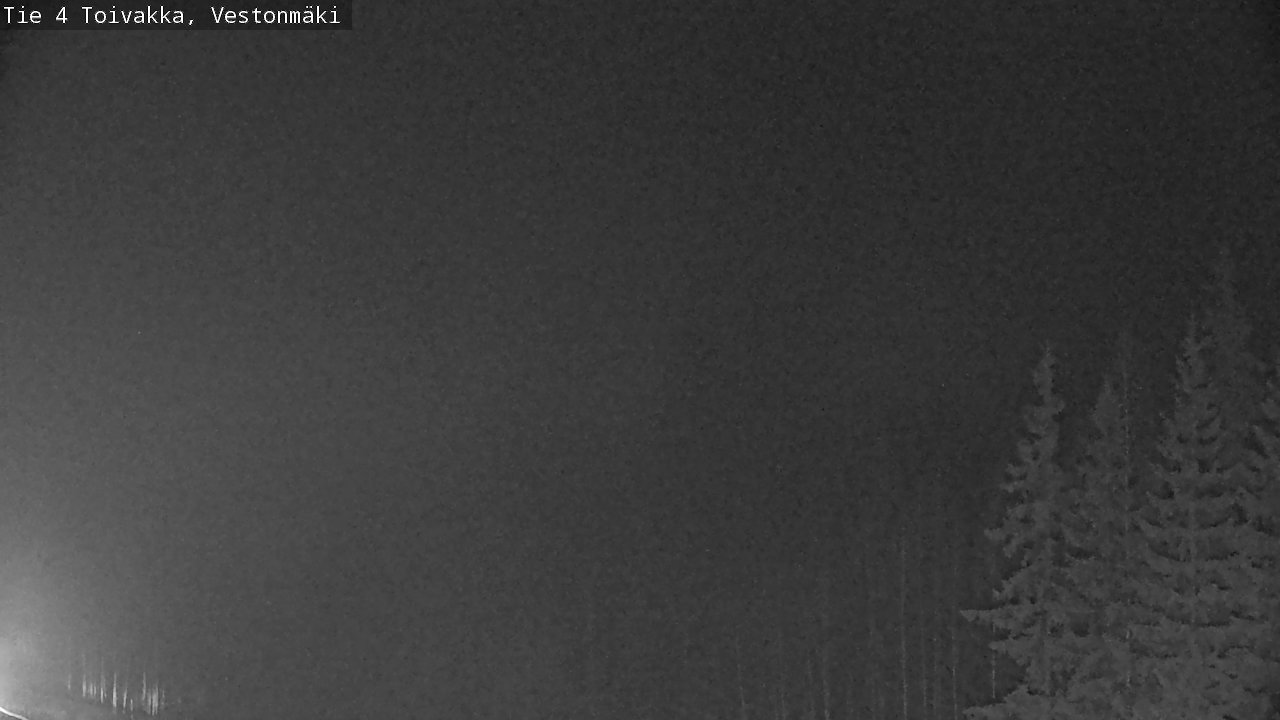 Weather Camera Image Väg 4 Toivakka, Vestonmäki, Toivakka, Keski-Suomi