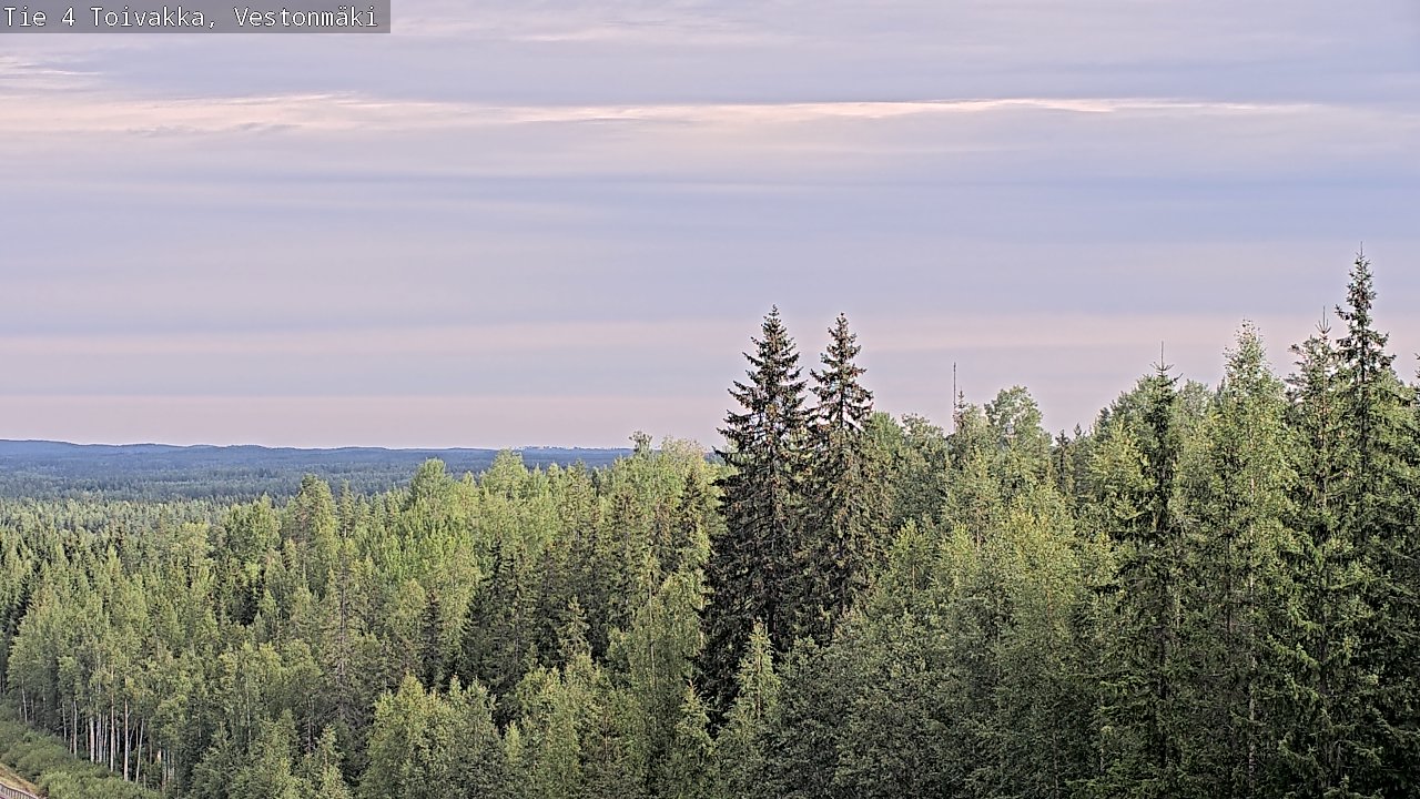 Weather Camera Image Road 4 Toivakka, Vestonmäki, Toivakka, Keski-Suomi