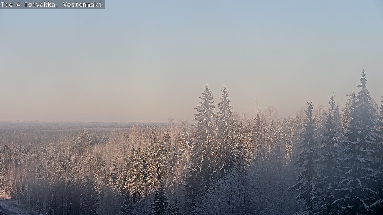 Weather Camera Image Road 4 Toivakka, Vestonmäki, Toivakka, Keski-Suomi