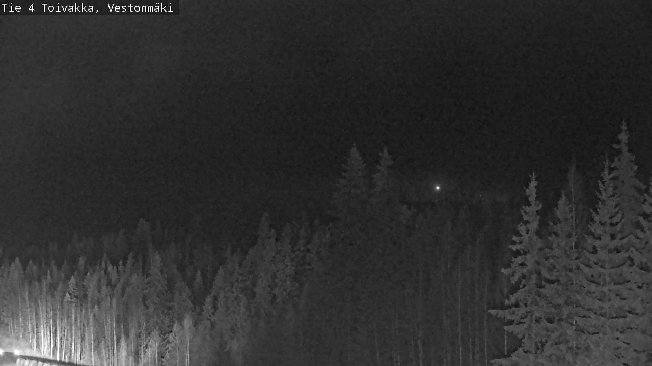 Weather Camera Image Väg 4 Toivakka, Vestonmäki, Toivakka, Keski-Suomi