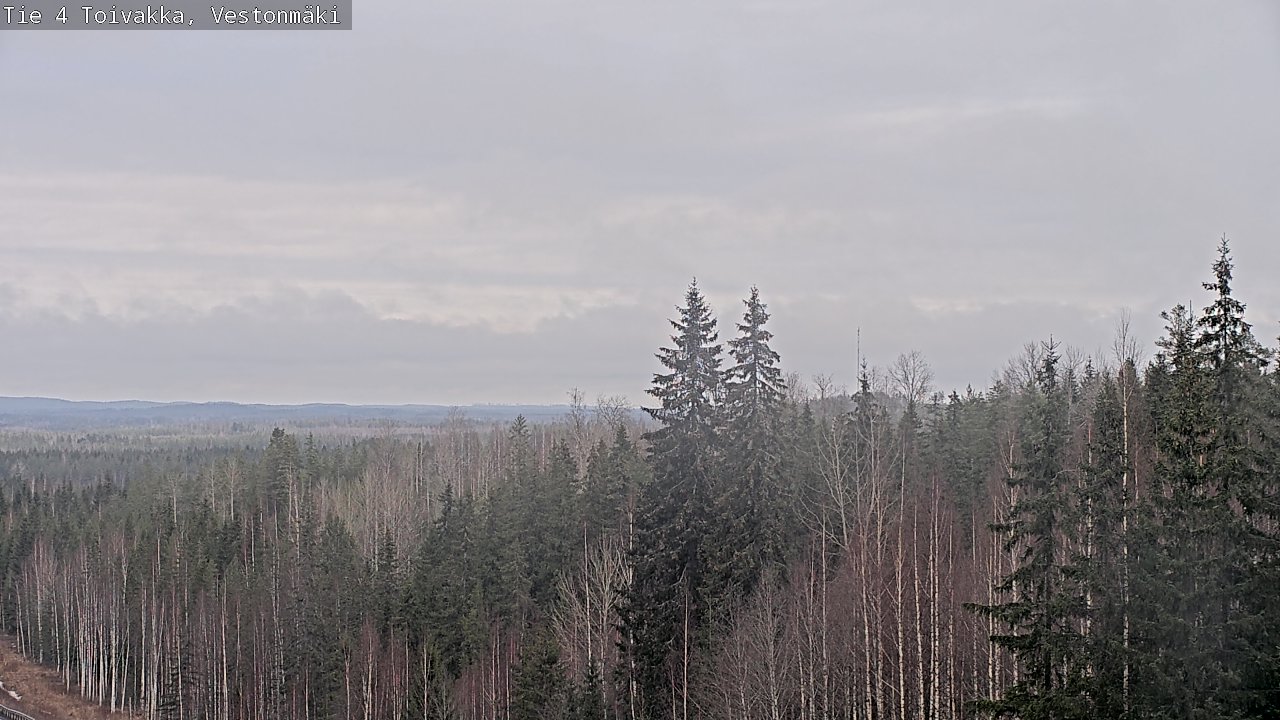 Kelikamerat Kuva Tie 4 Toivakka, Vestonmäki, Toivakka, Keski-Suomi
