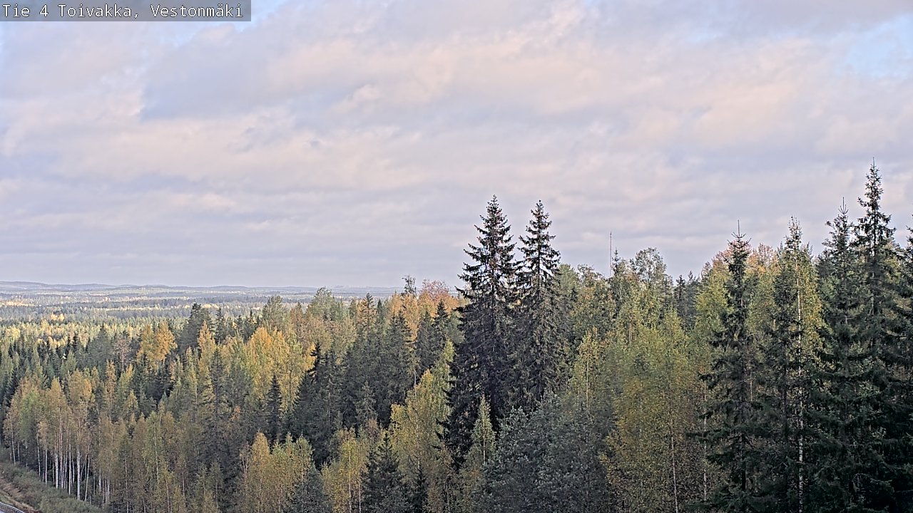 Weather Camera Image Road 4 Toivakka, Vestonmäki, Toivakka, Keski-Suomi