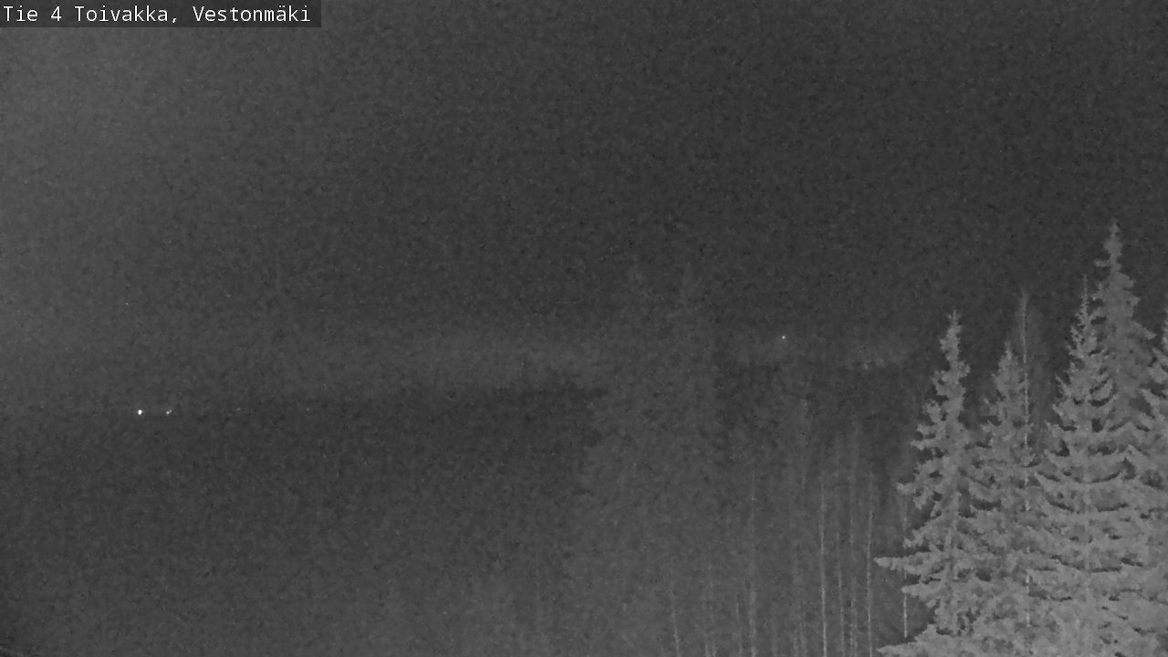 Weather Camera Image Väg 4 Toivakka, Vestonmäki, Toivakka, Keski-Suomi