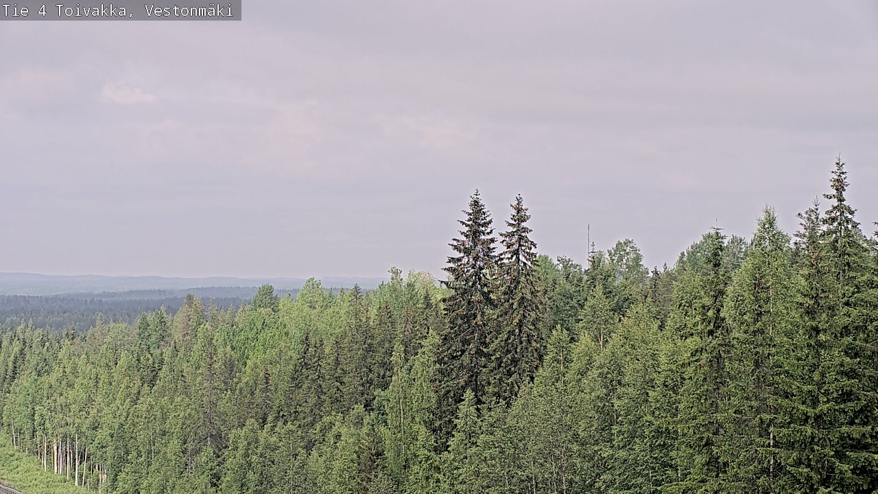 Kelikamerat Kuva Tie 4 Toivakka, Vestonmäki, Toivakka, Keski-Suomi