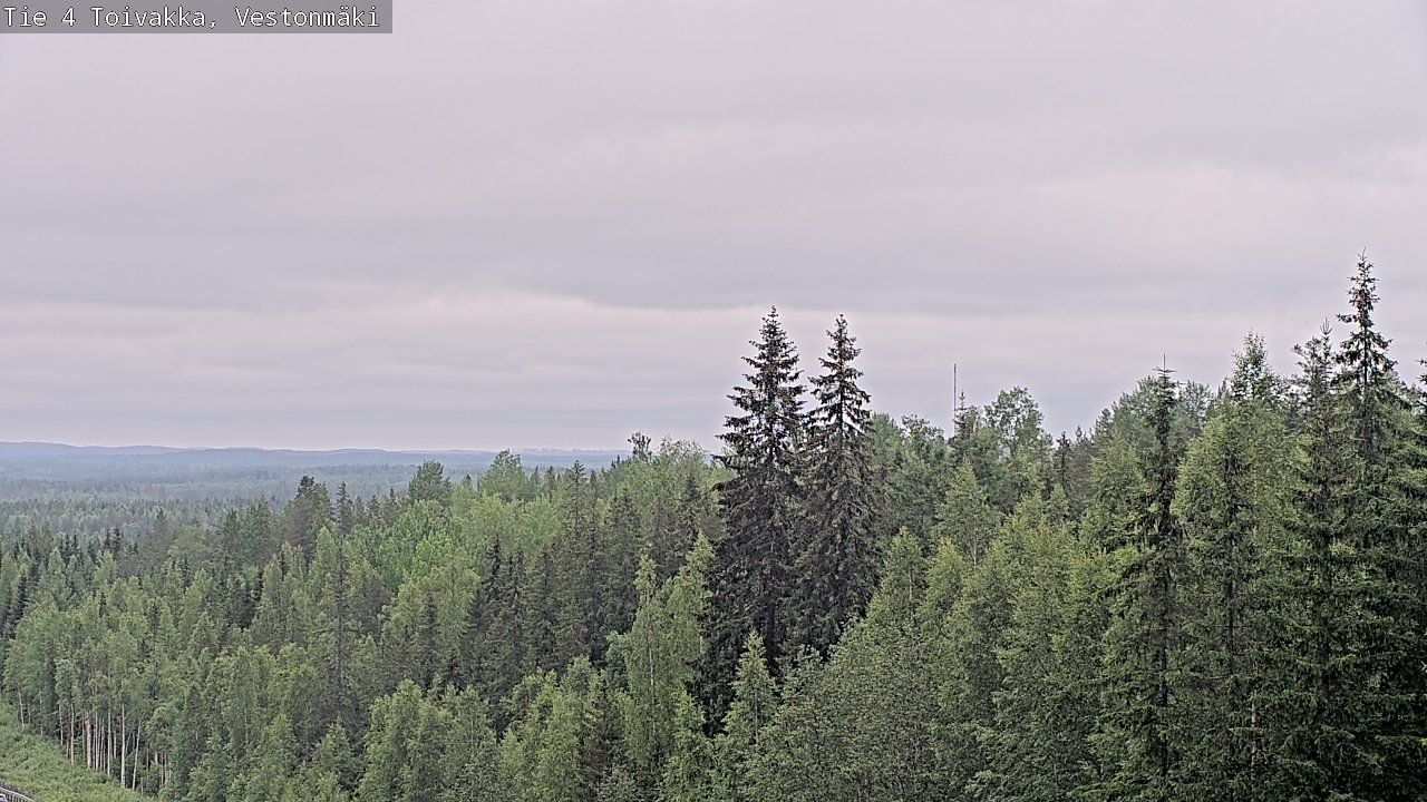 Kelikamerat Kuva Tie 4 Toivakka, Vestonmäki, Toivakka, Keski-Suomi