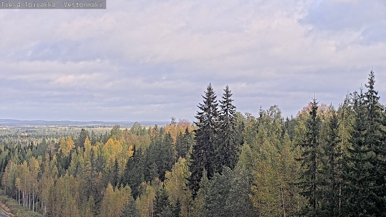 Weather Camera Image Road 4 Toivakka, Vestonmäki, Toivakka, Keski-Suomi