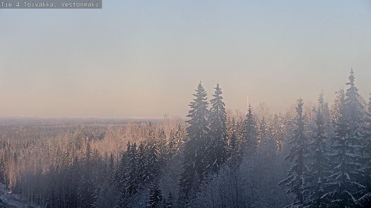Weather Camera Image Road 4 Toivakka, Vestonmäki, Toivakka, Keski-Suomi