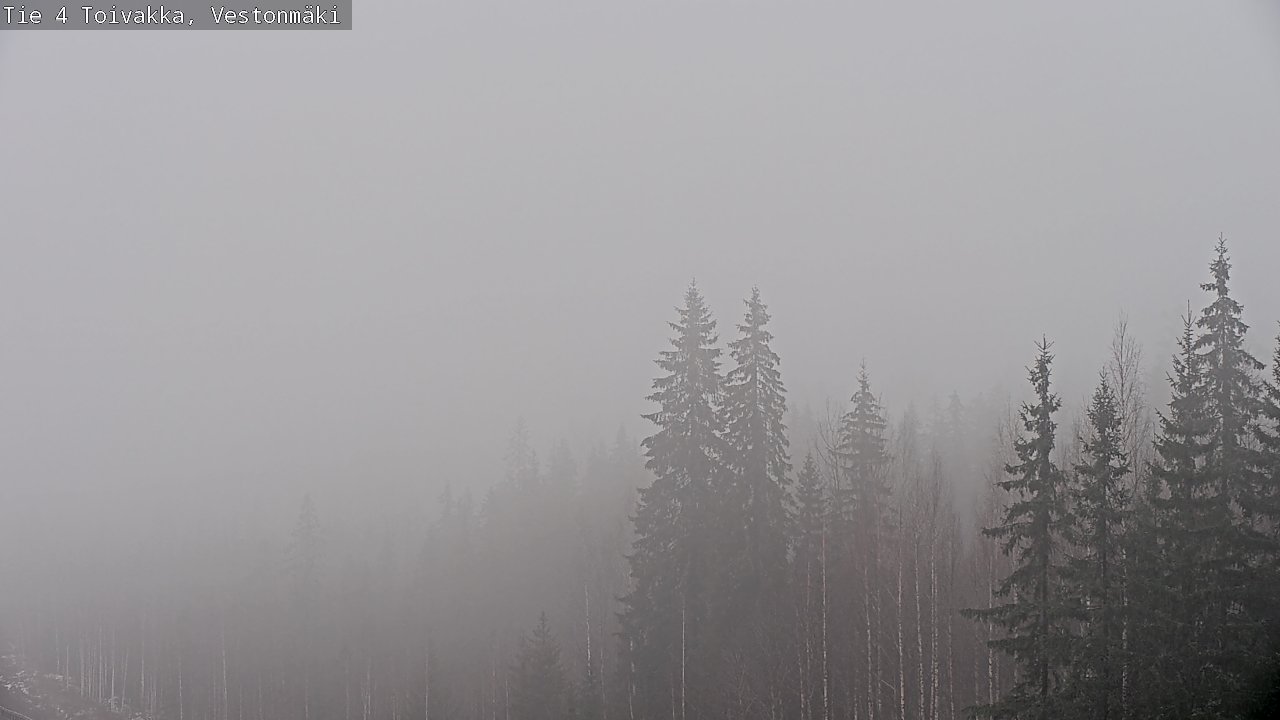 Weather Camera Image Väg 4 Toivakka, Vestonmäki, Toivakka, Keski-Suomi