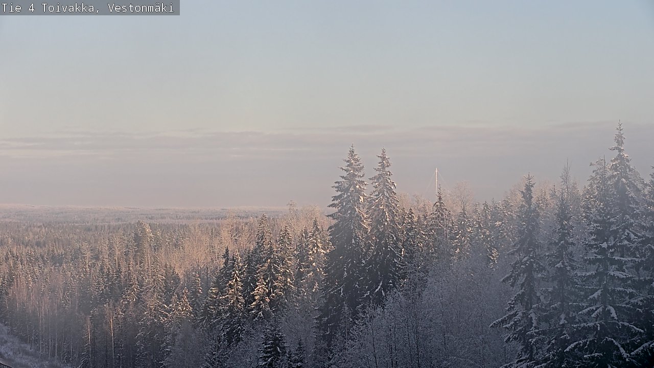 Weather Camera Image Road 4 Toivakka, Vestonmäki, Toivakka, Keski-Suomi