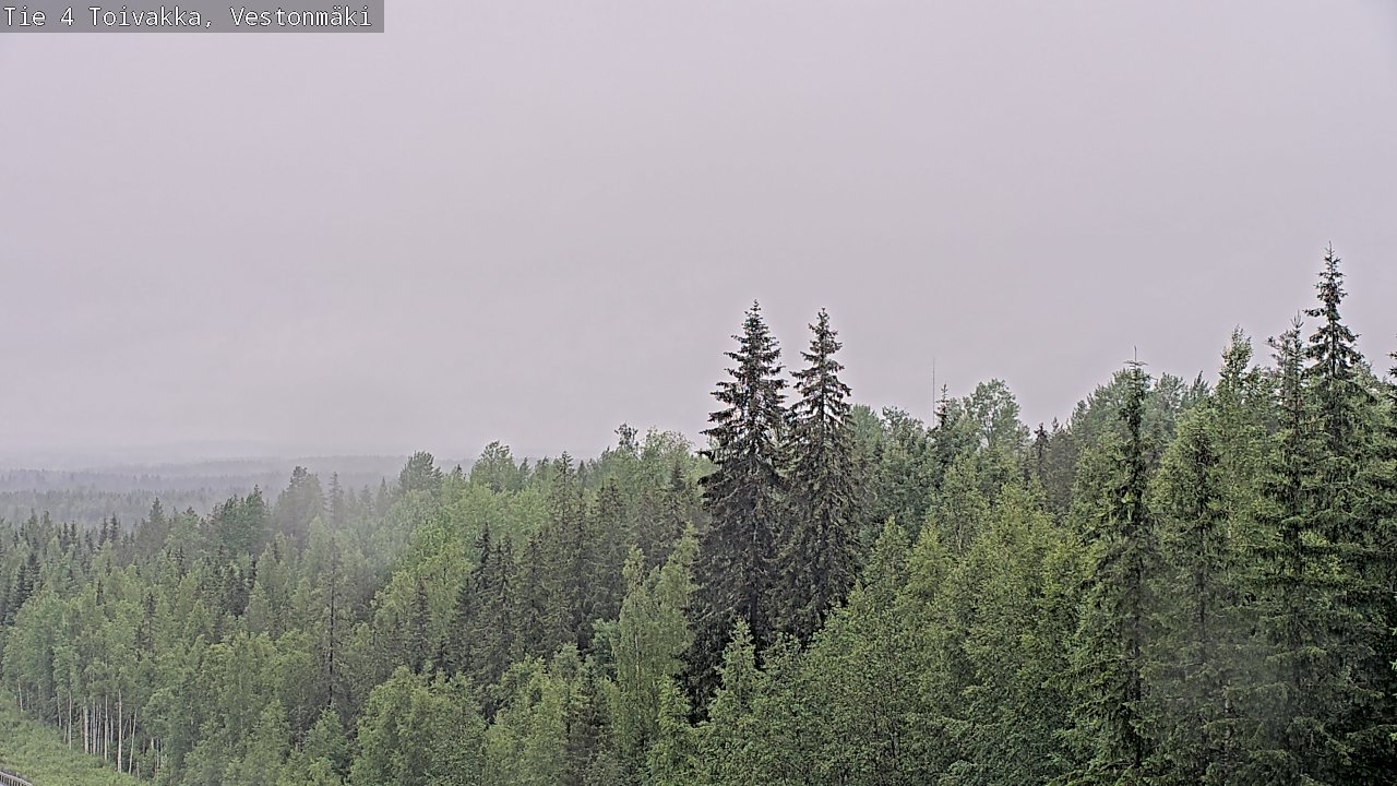 Kelikamerat Kuva Tie 4 Toivakka, Vestonmäki, Toivakka, Keski-Suomi