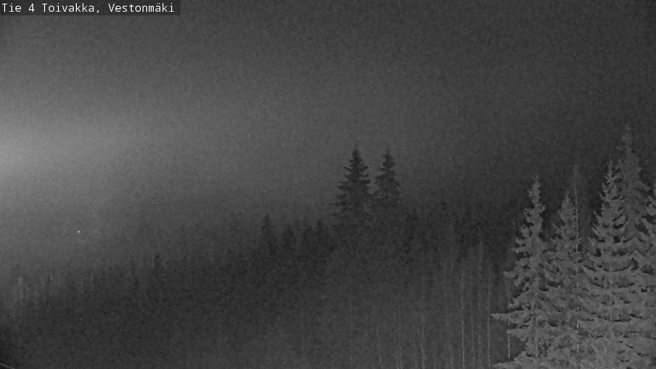 Weather Camera Image Väg 4 Toivakka, Vestonmäki, Toivakka, Keski-Suomi