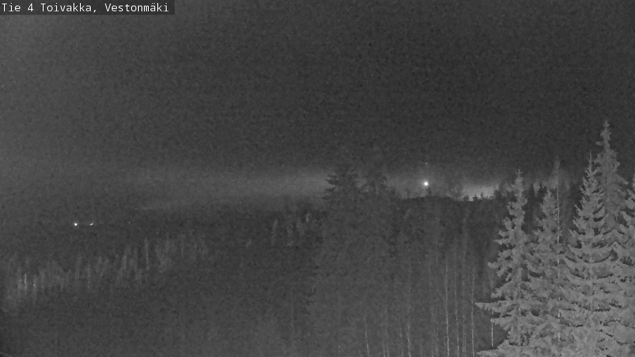 Weather Camera Image Väg 4 Toivakka, Vestonmäki, Toivakka, Keski-Suomi
