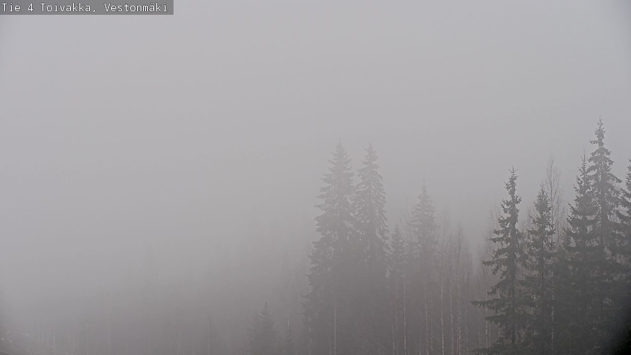 Weather Camera Image Väg 4 Toivakka, Vestonmäki, Toivakka, Keski-Suomi