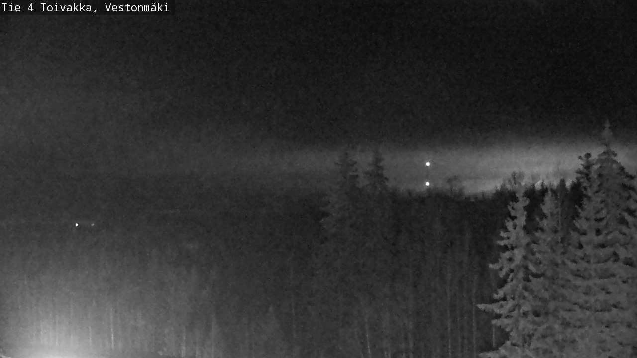 Weather Camera Image Väg 4 Toivakka, Vestonmäki, Toivakka, Keski-Suomi