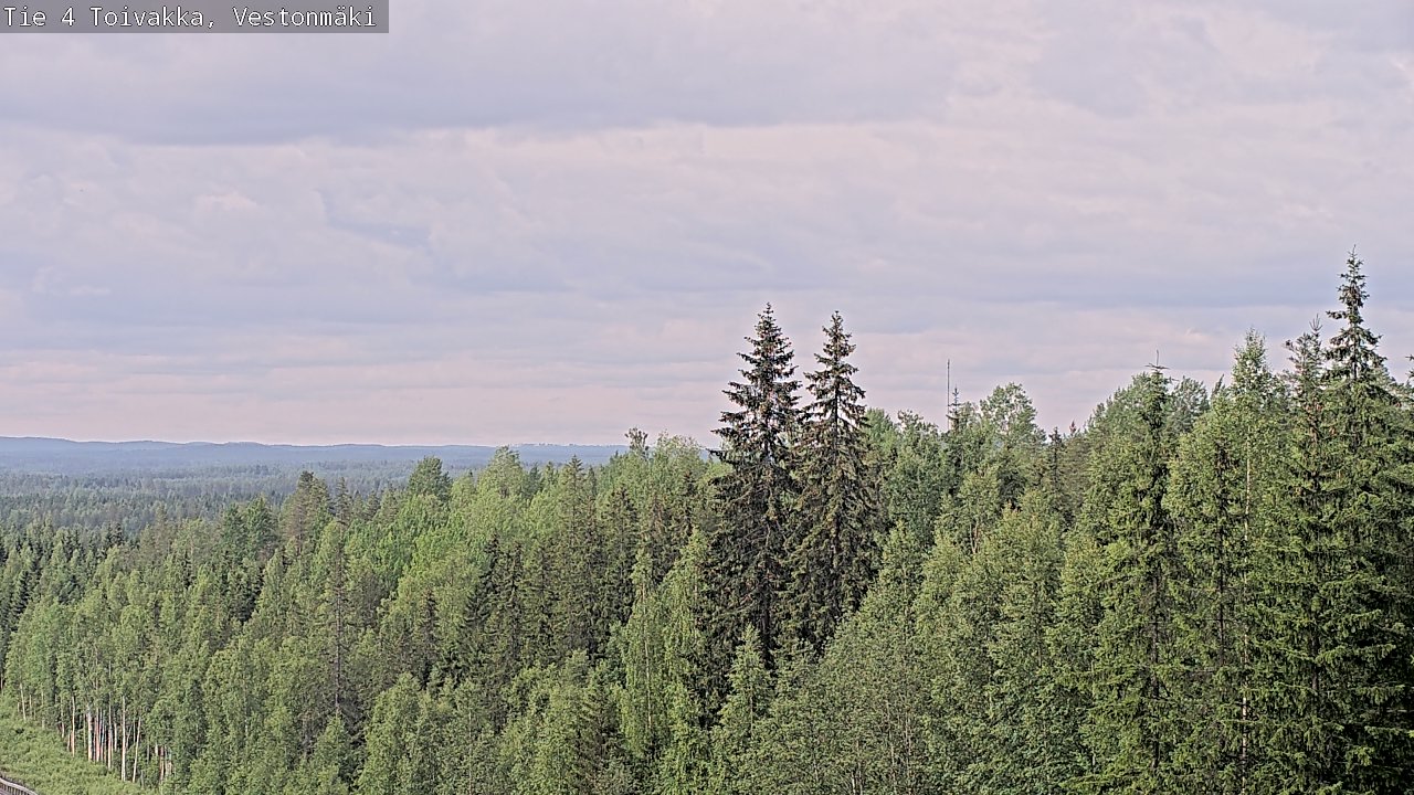Kelikamerat Kuva Tie 4 Toivakka, Vestonmäki, Toivakka, Keski-Suomi