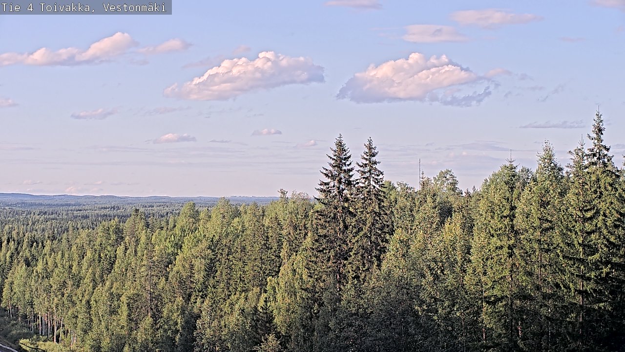 Kelikamerat Kuva Tie 4 Toivakka, Vestonmäki, Toivakka, Keski-Suomi