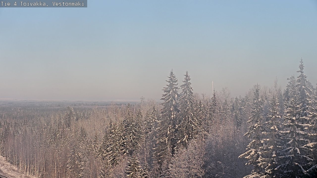 Weather Camera Image Road 4 Toivakka, Vestonmäki, Toivakka, Keski-Suomi