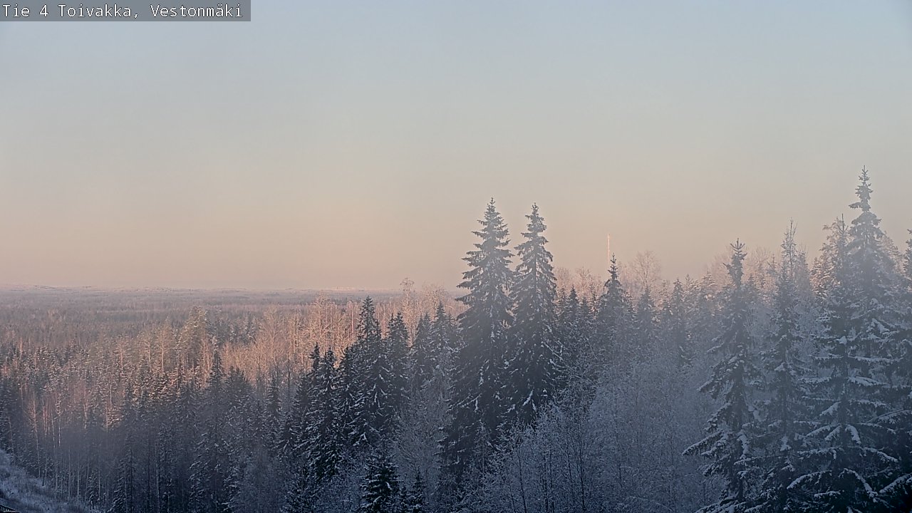 Weather Camera Image Road 4 Toivakka, Vestonmäki, Toivakka, Keski-Suomi