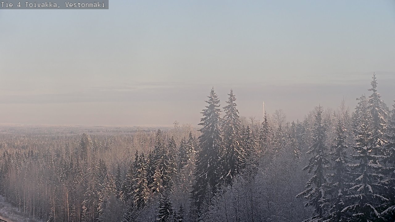 Weather Camera Image Road 4 Toivakka, Vestonmäki, Toivakka, Keski-Suomi