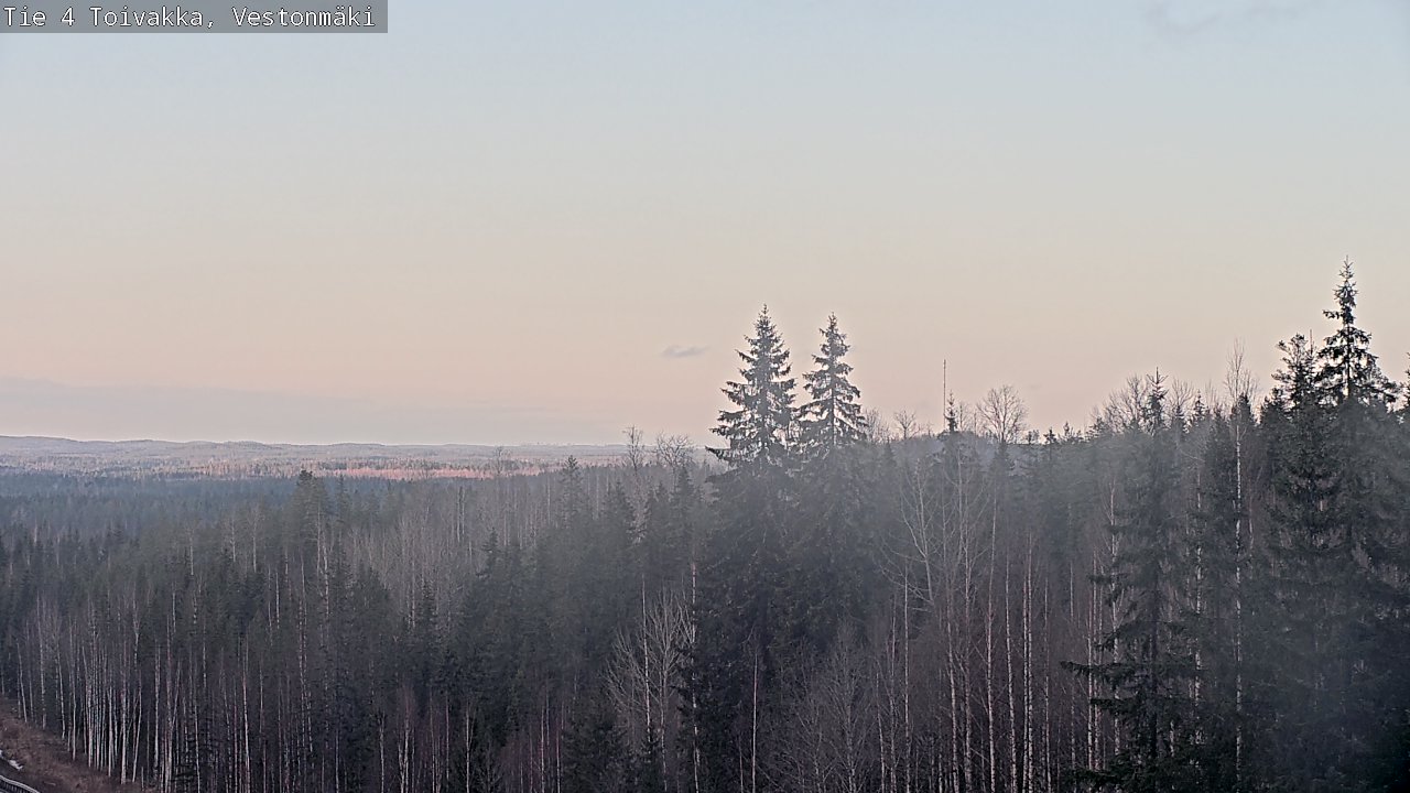 Weather Camera Image Road 4 Toivakka, Vestonmäki, Toivakka, Keski-Suomi