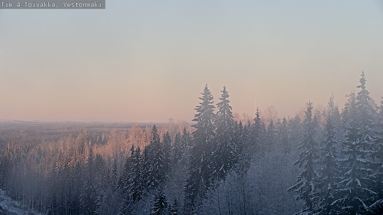 Weather Camera Image Road 4 Toivakka, Vestonmäki, Toivakka, Keski-Suomi