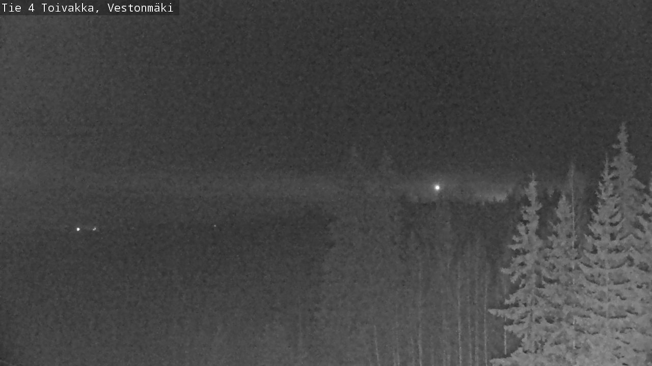Weather Camera Image Väg 4 Toivakka, Vestonmäki, Toivakka, Keski-Suomi