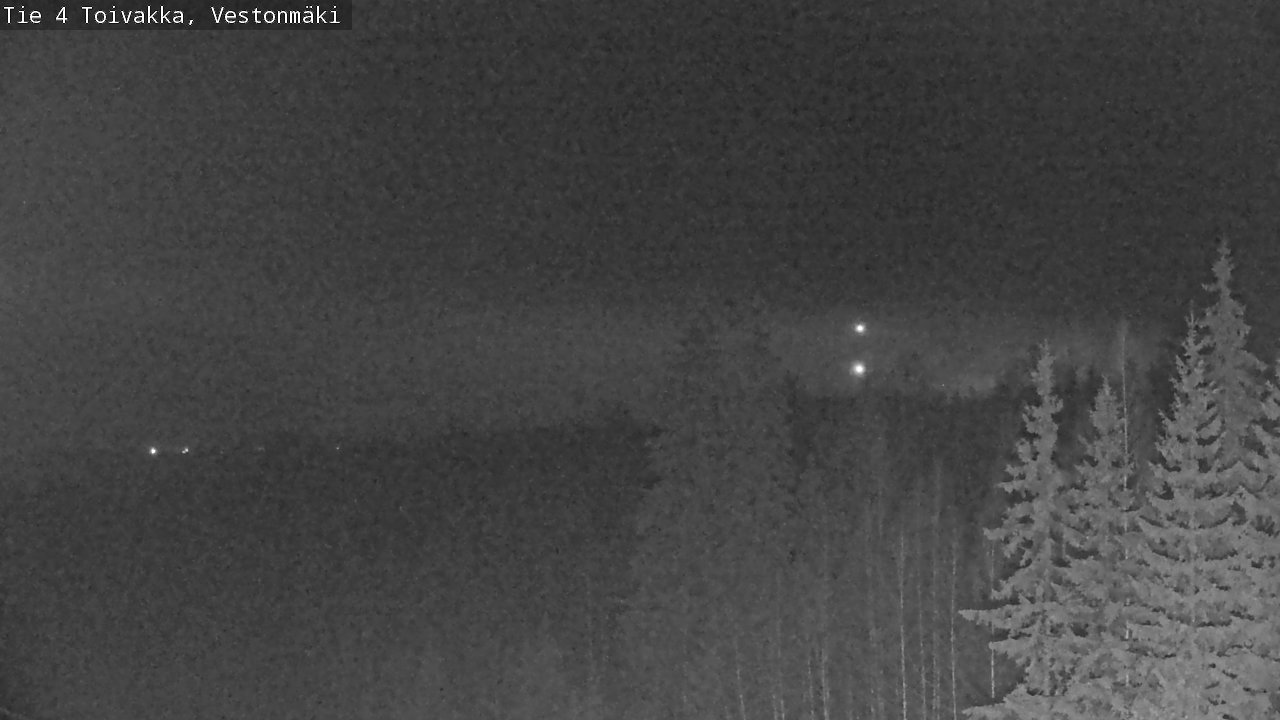 Weather Camera Image Väg 4 Toivakka, Vestonmäki, Toivakka, Keski-Suomi