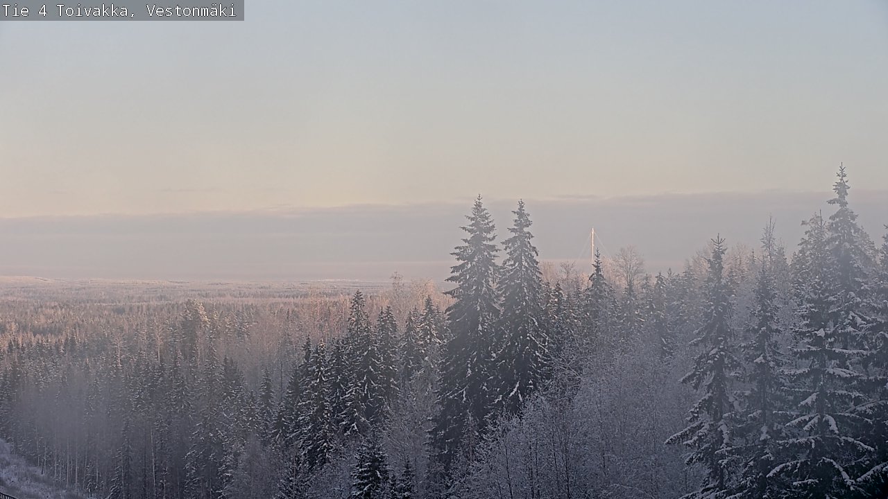 Weather Camera Image Road 4 Toivakka, Vestonmäki, Toivakka, Keski-Suomi