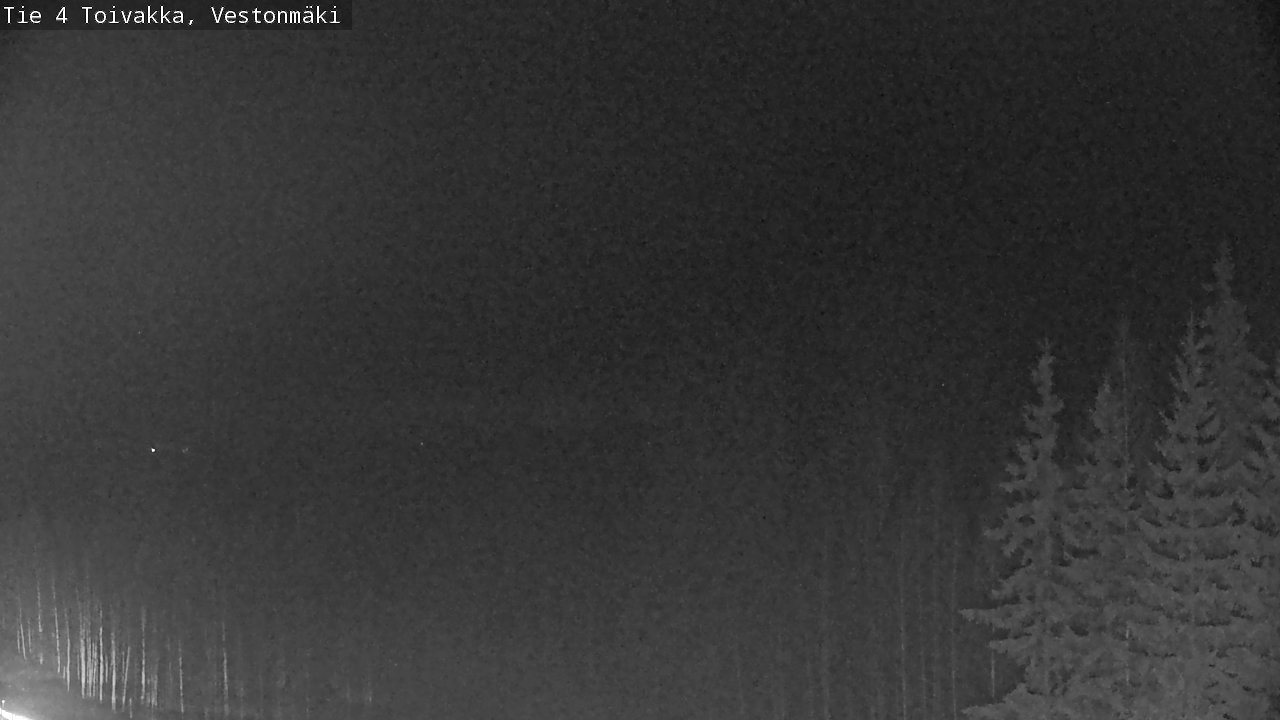 Weather Camera Image Väg 4 Toivakka, Vestonmäki, Toivakka, Keski-Suomi