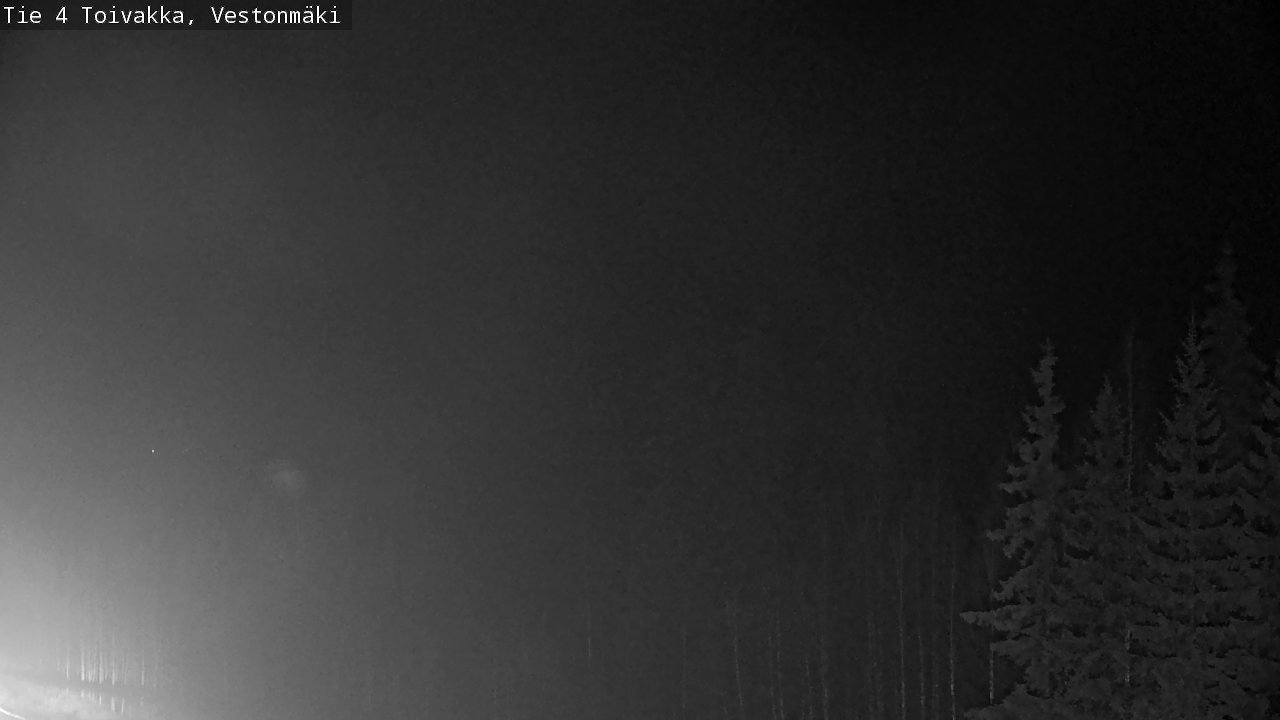 Weather Camera Image Väg 4 Toivakka, Vestonmäki, Toivakka, Keski-Suomi