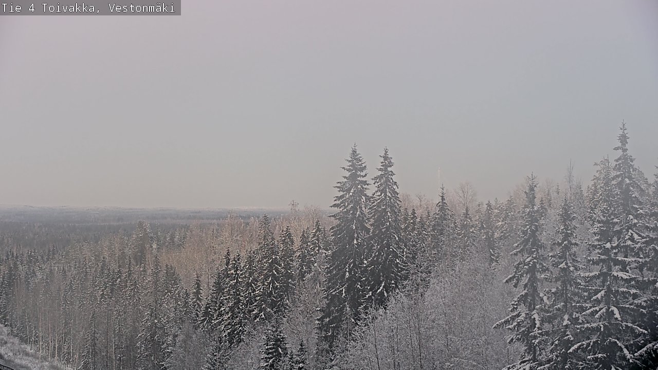 Weather Camera Image Road 4 Toivakka, Vestonmäki, Toivakka, Keski-Suomi