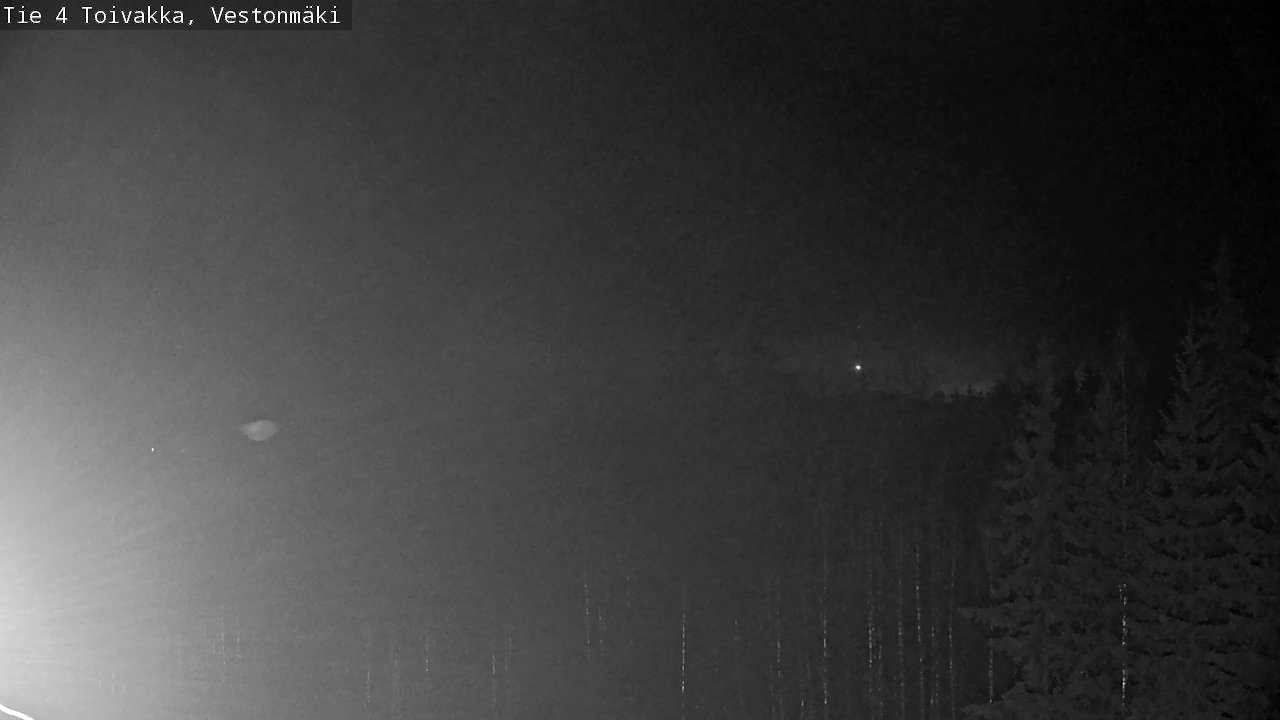 Weather Camera Image Väg 4 Toivakka, Vestonmäki, Toivakka, Keski-Suomi