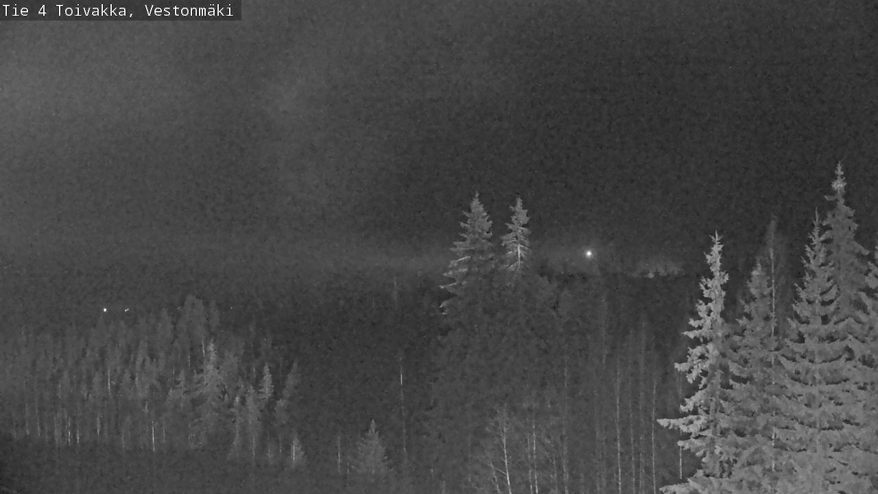Weather Camera Image Väg 4 Toivakka, Vestonmäki, Toivakka, Keski-Suomi
