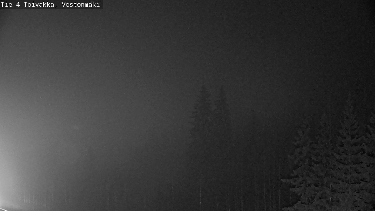 Weather Camera Image Väg 4 Toivakka, Vestonmäki, Toivakka, Keski-Suomi