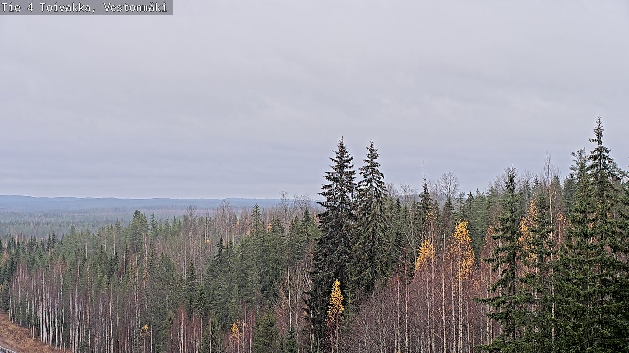 Kelikamerat Kuva Tie 4 Toivakka, Vestonmäki, Toivakka, Keski-Suomi