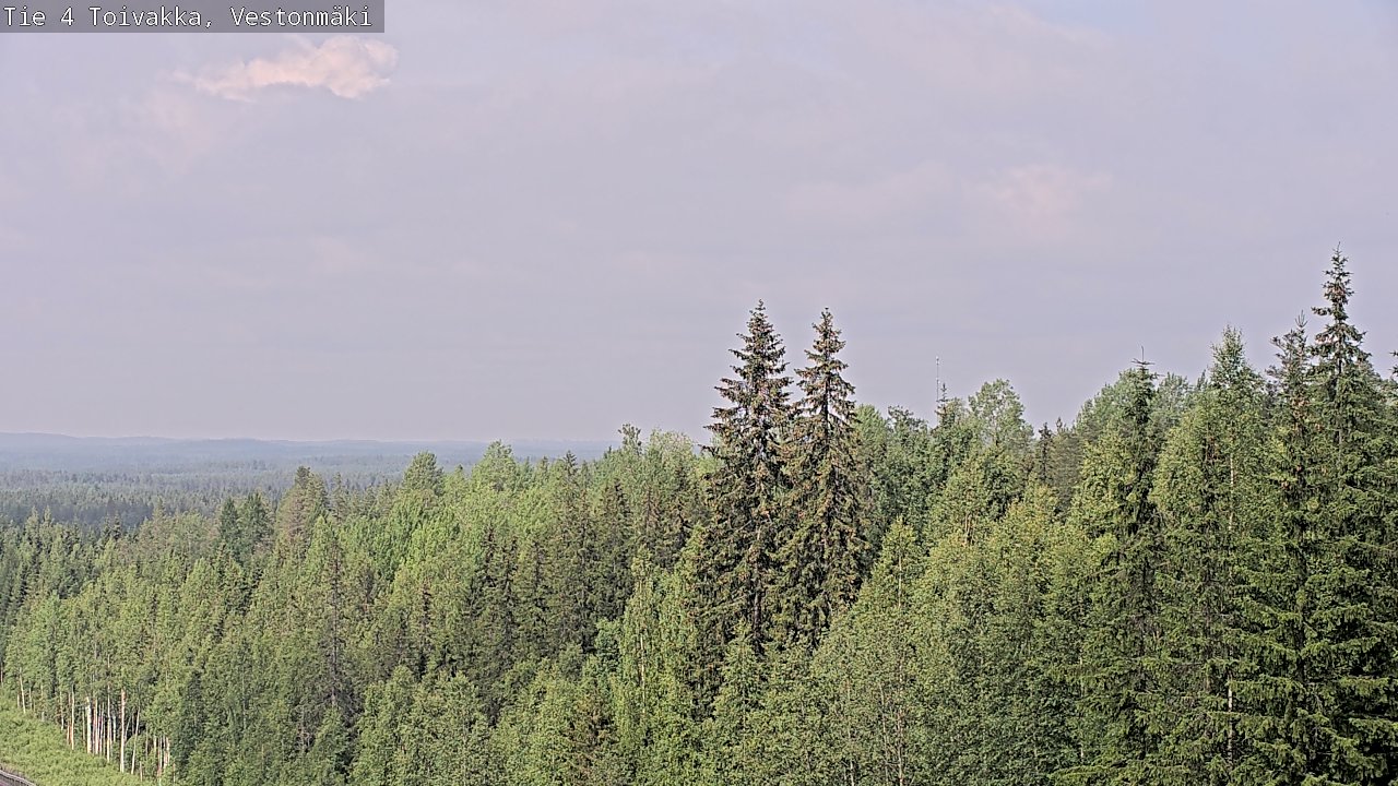 Kelikamerat Kuva Tie 4 Toivakka, Vestonmäki, Toivakka, Keski-Suomi