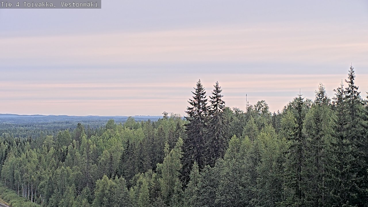 Weather Camera Image Road 4 Toivakka, Vestonmäki, Toivakka, Keski-Suomi