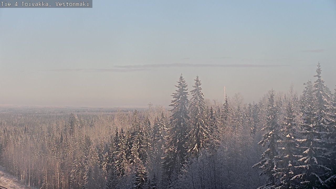 Weather Camera Image Road 4 Toivakka, Vestonmäki, Toivakka, Keski-Suomi