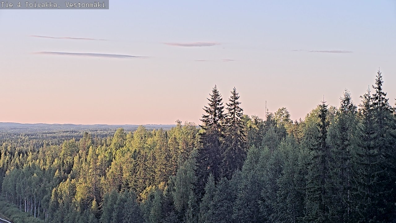 Kelikamerat Kuva Tie 4 Toivakka, Vestonmäki, Toivakka, Keski-Suomi