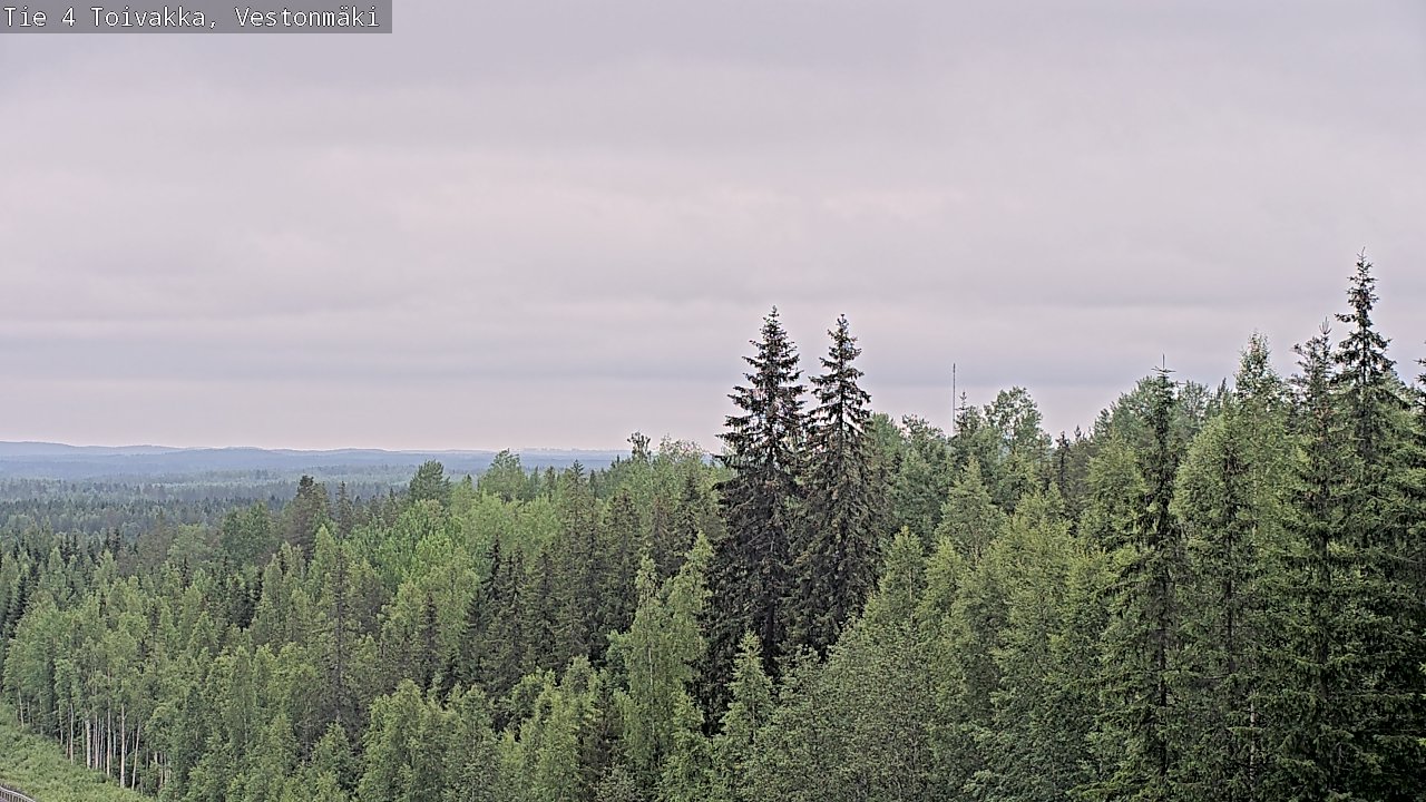 Kelikamerat Kuva Tie 4 Toivakka, Vestonmäki, Toivakka, Keski-Suomi